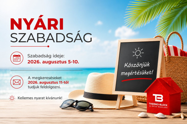 Szabadságon leszünk...